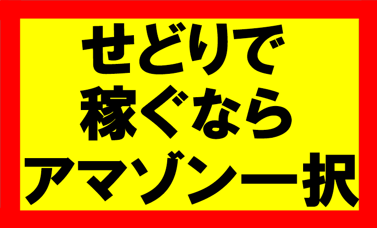 せどりで生活をしていくとしたら、楽天やヤフーより、Amazonが2倍以上利益が取れるぞ