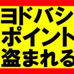 ヨドバシカメラのポイント15000円分盗まれた話